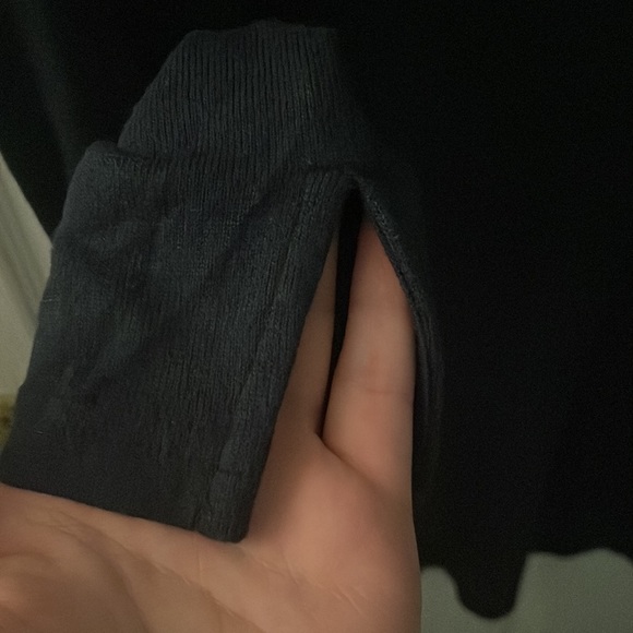 Navy Blue Gap Long Sleeve T-Shirt Dress - Picture 4 of 5